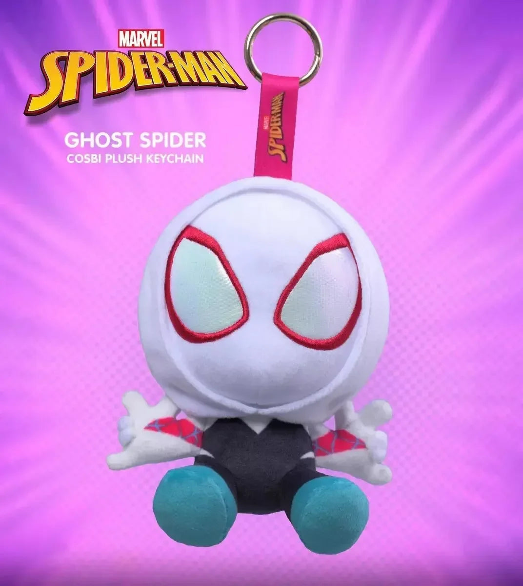 2026 ！！New Original Hot toys Marvel Spider Man Cosbi Blind Box Plush Bag Pendant Kawaii Spider Man Surprise Box Birthday Gift
