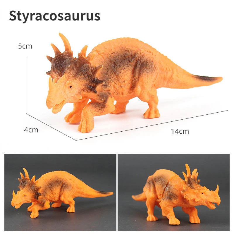 Children Simulated Jurassic World Dinosaur Toys Kids Tyrannosaurus Rex Triceratops Dinosaurs Animal Model Toy Boys Birthday Gift