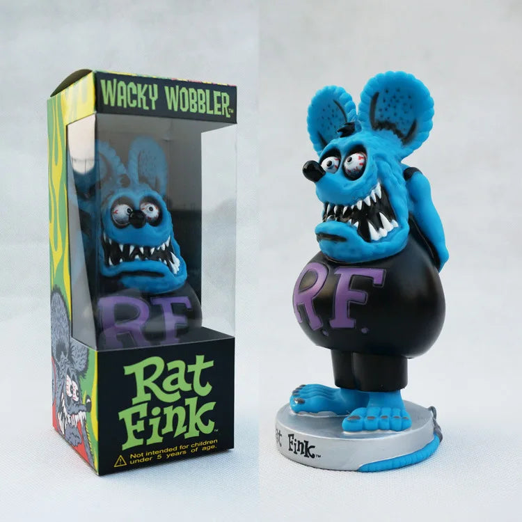 Rat Fink Wacky Wobbler Bobblehead Collectible Figurine for Display