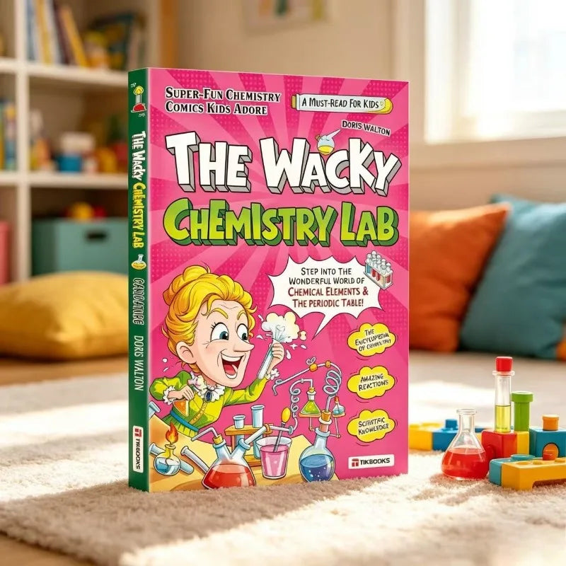 The Wacky Chemistry Lab Comic Book – English Paperback