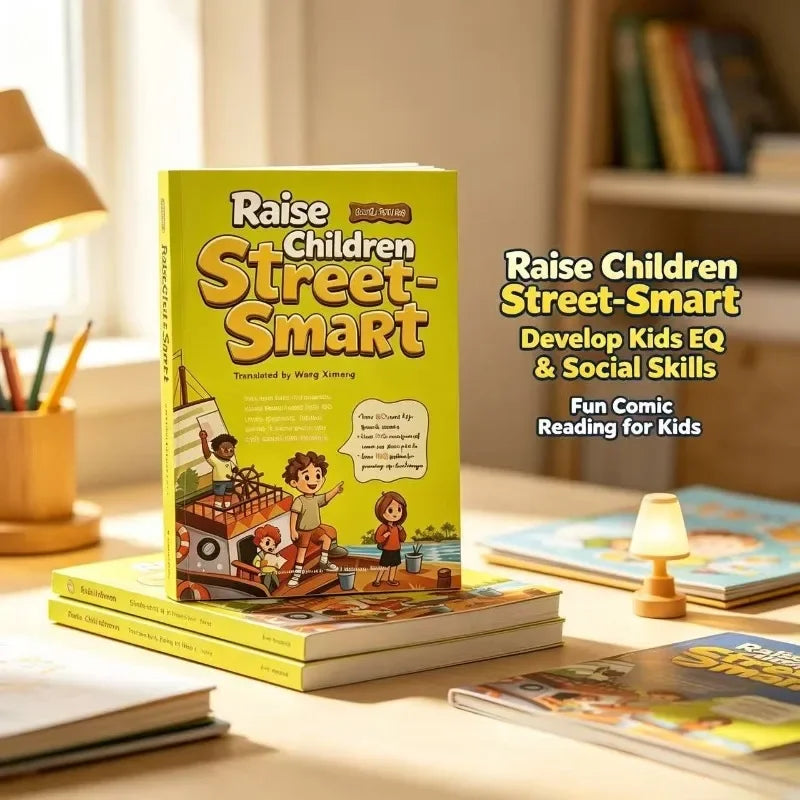 Children's Educational Comic Book in English – Paperback