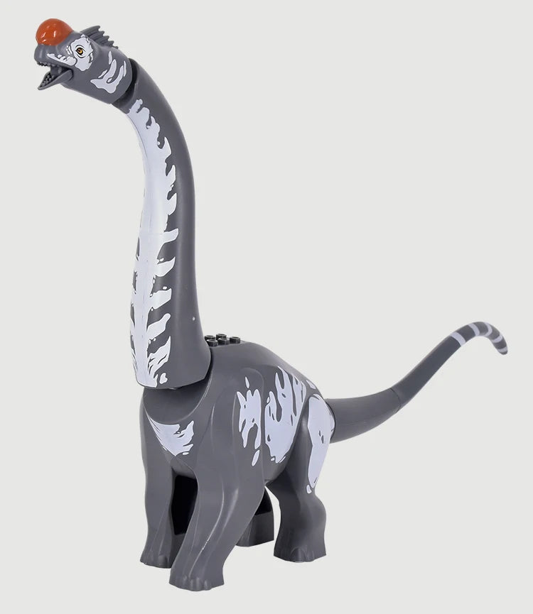 Titanosaurus Building Block Dinosaur Figure with Soft Rubber Design