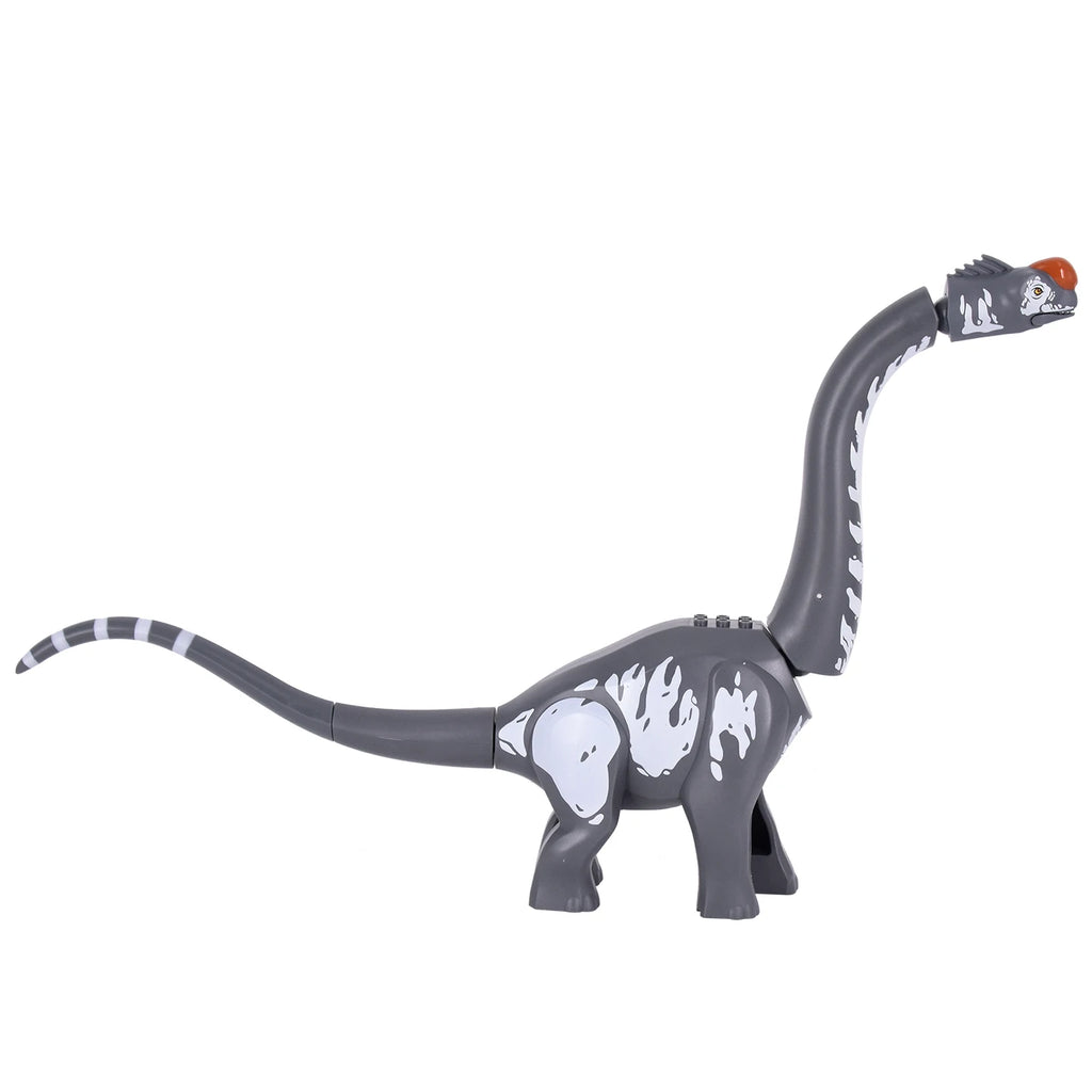 Titanosaurus Building Block Dinosaur Figure with Soft Rubber Design