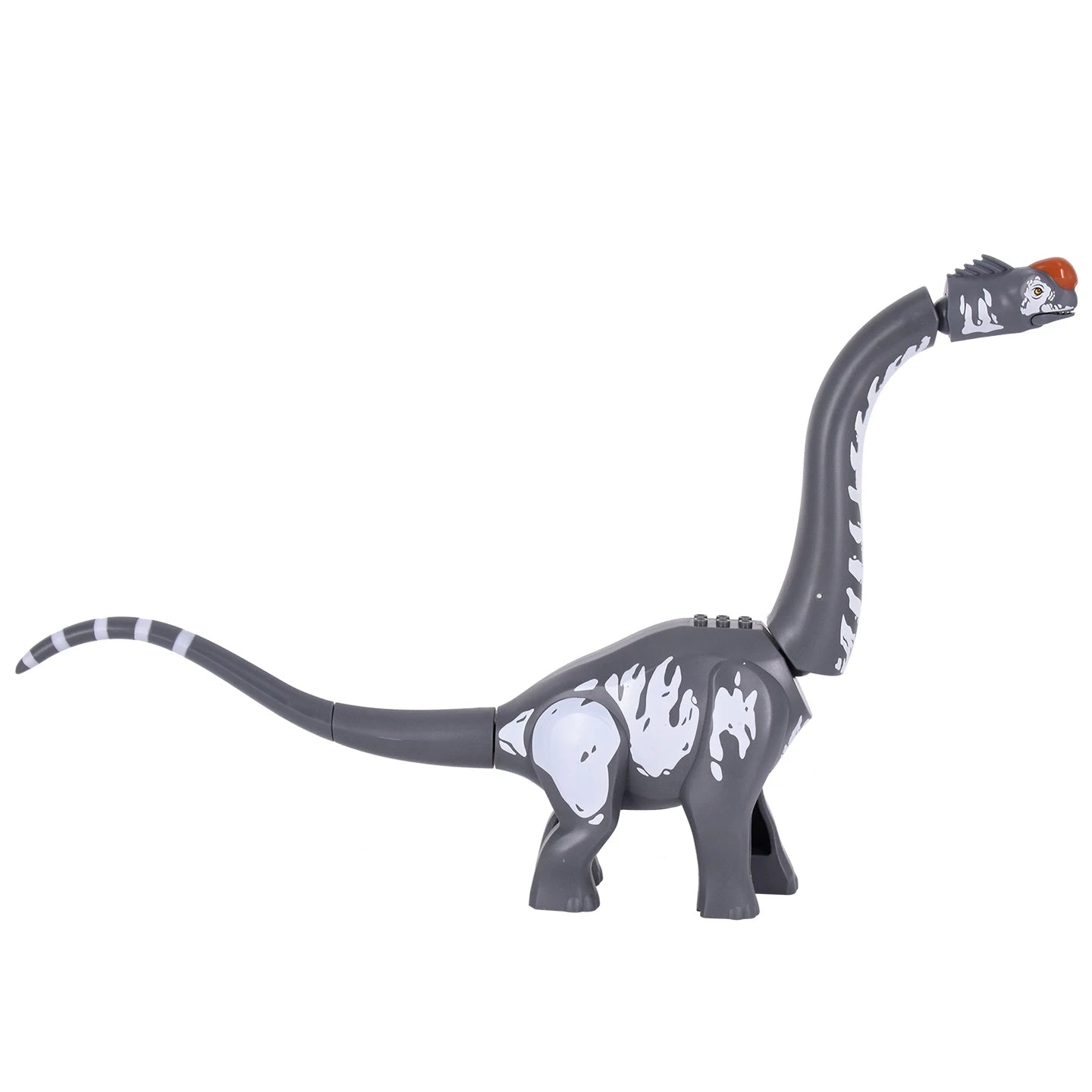 Titanosaurus Building Block Dinosaur Figure with Soft Rubber Design