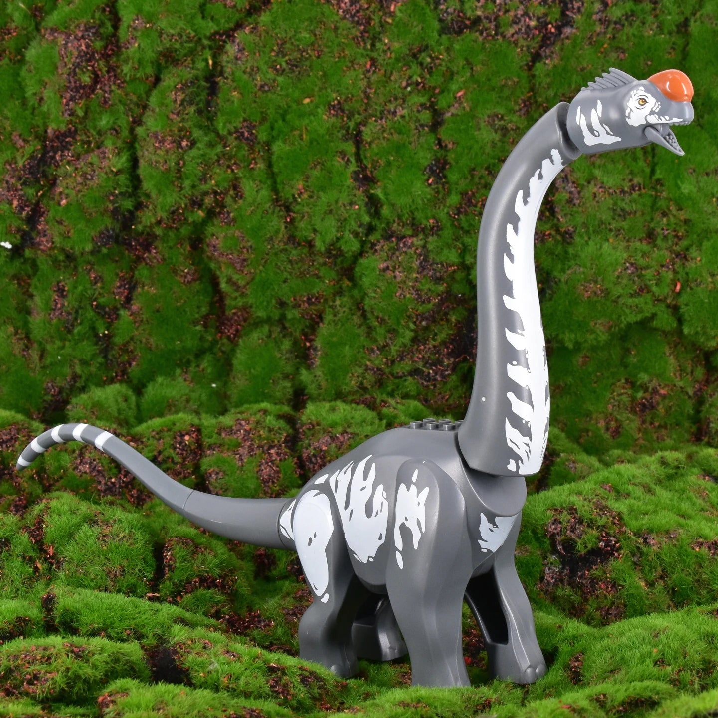 Titanosaurus Building Block Dinosaur Figure with Soft Rubber Design