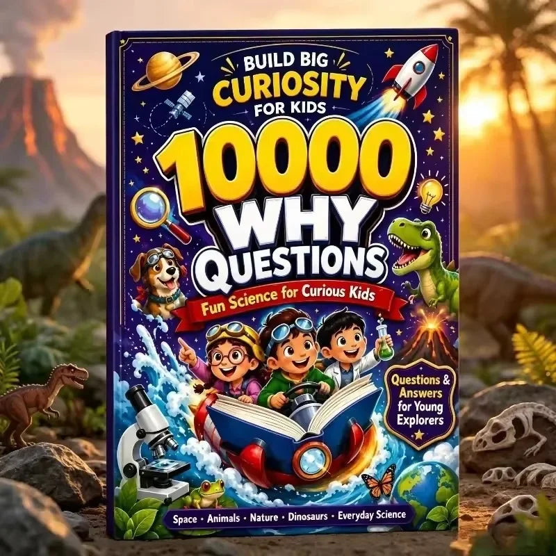 Children's Educational Comic Book in English – Paperback