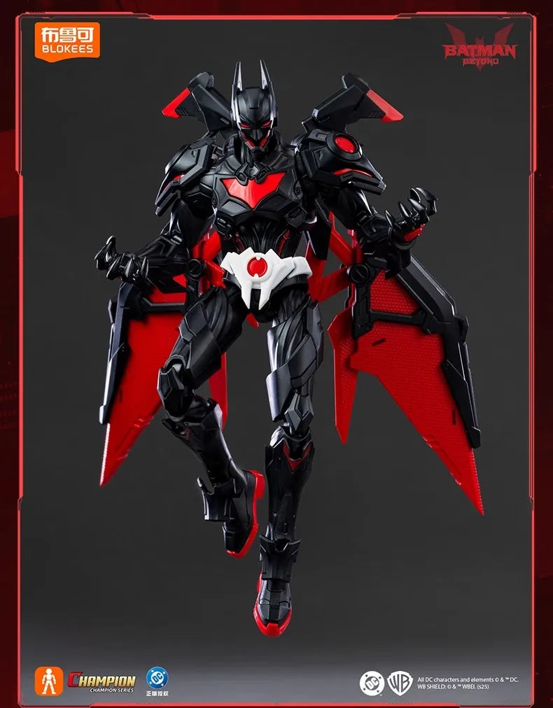 BLOKEES Original Batman Beyond Superman CHAMPION CLASS Gunn DC Justice League Comics Action Figure Assembled Model Toys Gift