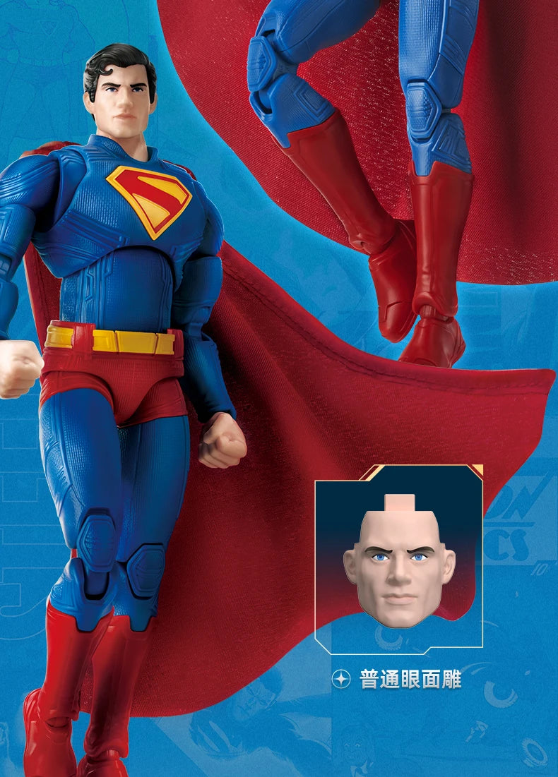 BLOKEES Original Batman Beyond Superman CHAMPION CLASS Gunn DC Justice League Comics Action Figure Assembled Model Toys Gift