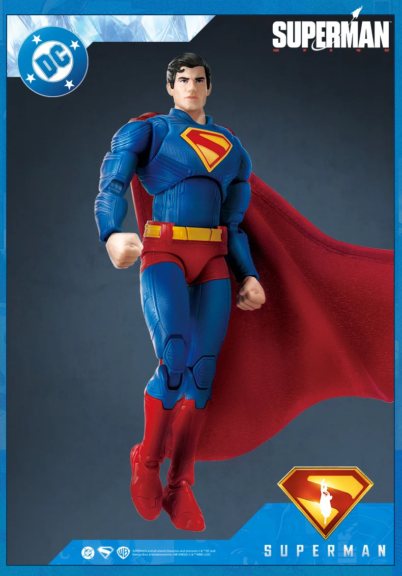 BLOKEES Original Batman Beyond Superman CHAMPION CLASS Gunn DC Justice League Comics Action Figure Assembled Model Toys Gift