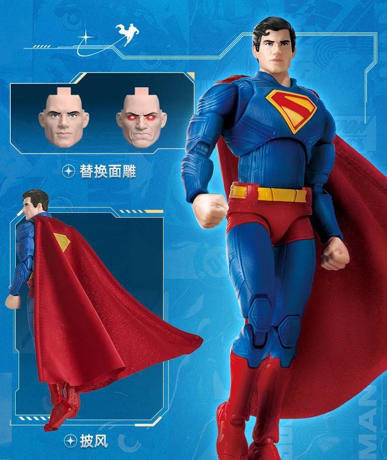 BLOKEES Original Batman Beyond Superman CHAMPION CLASS Gunn DC Justice League Comics Action Figure Assembled Model Toys Gift