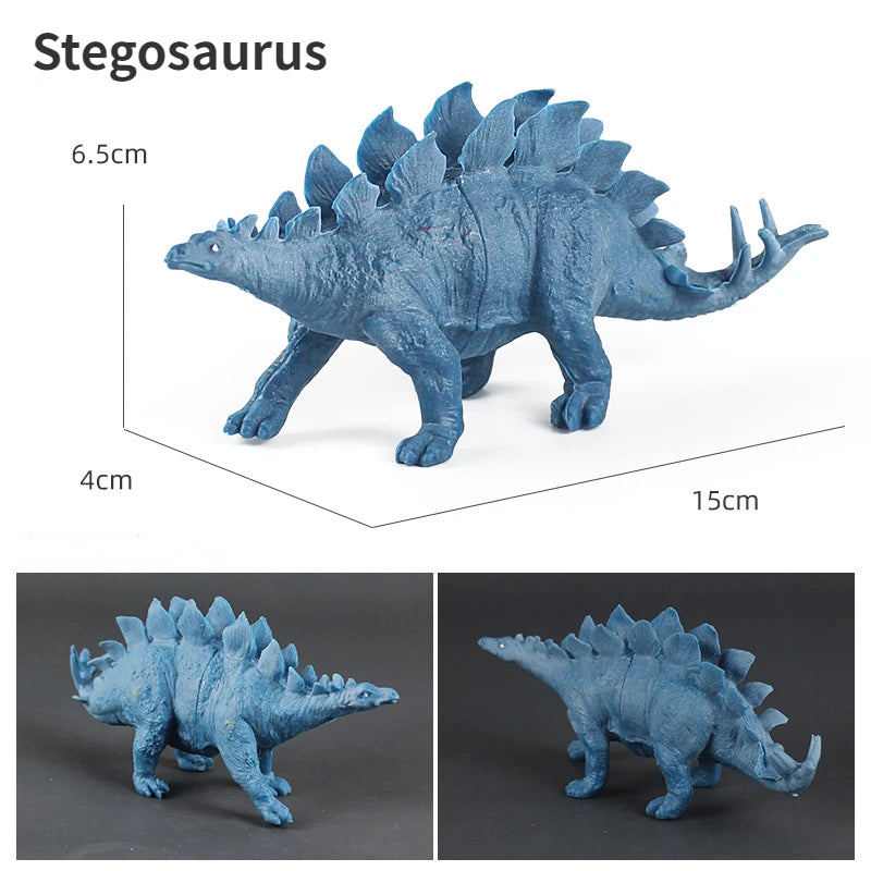 Children Simulated Jurassic World Dinosaur Toys Kids Tyrannosaurus Rex Triceratops Dinosaurs Animal Model Toy Boys Birthday Gift