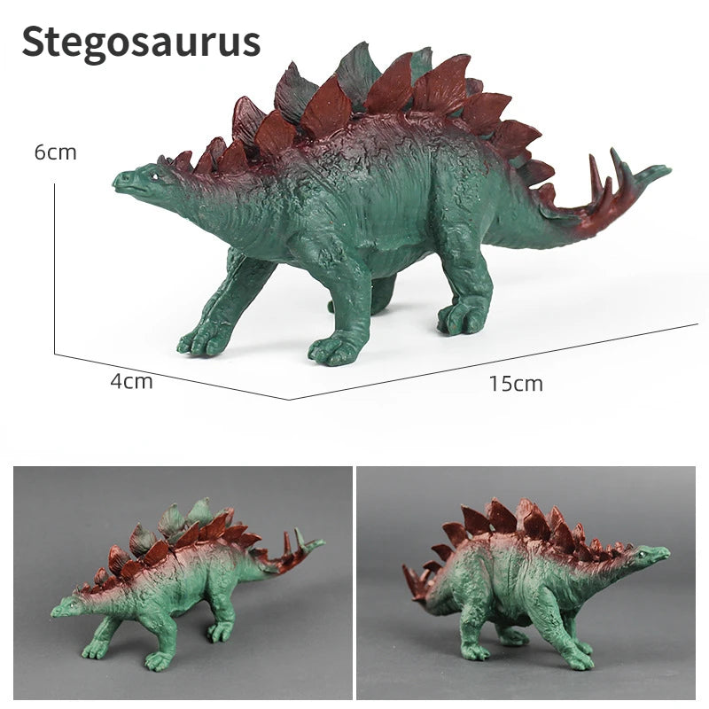 Children Simulated Jurassic World Dinosaur Toys Kids Tyrannosaurus Rex Triceratops Dinosaurs Animal Model Toy Boys Birthday Gift