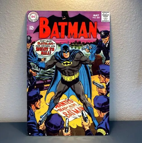 201 Movie Metal Poster Tin Sign, Aluminum Wall Decor, 20 × 30 cm Comic Book Style
