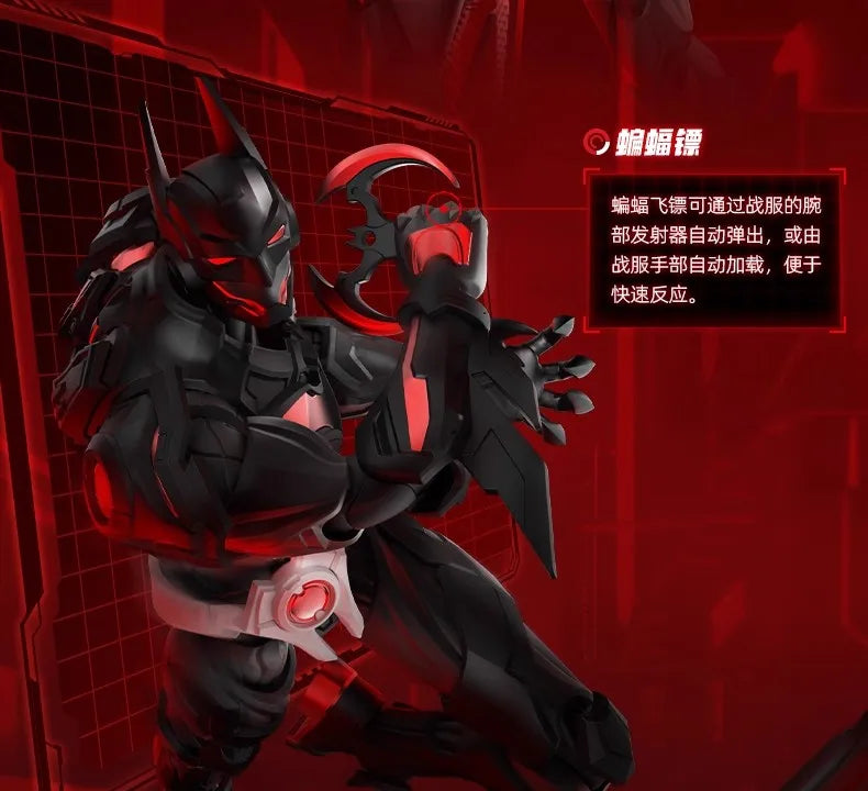 BLOKEES Original Batman Beyond Superman CHAMPION CLASS Gunn DC Justice League Comics Action Figure Assembled Model Toys Gift