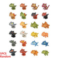 5/10 Pieces of Dinosaur Hand-biting Toys, Realistic Cartoon Models of Dinosaur Animals, MINI Tyrannosaurus Rex and Stegosaurus
