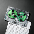 Green Blank Video Cassette Tape, 90-Minute Recording Tape, Standard Video Cassette