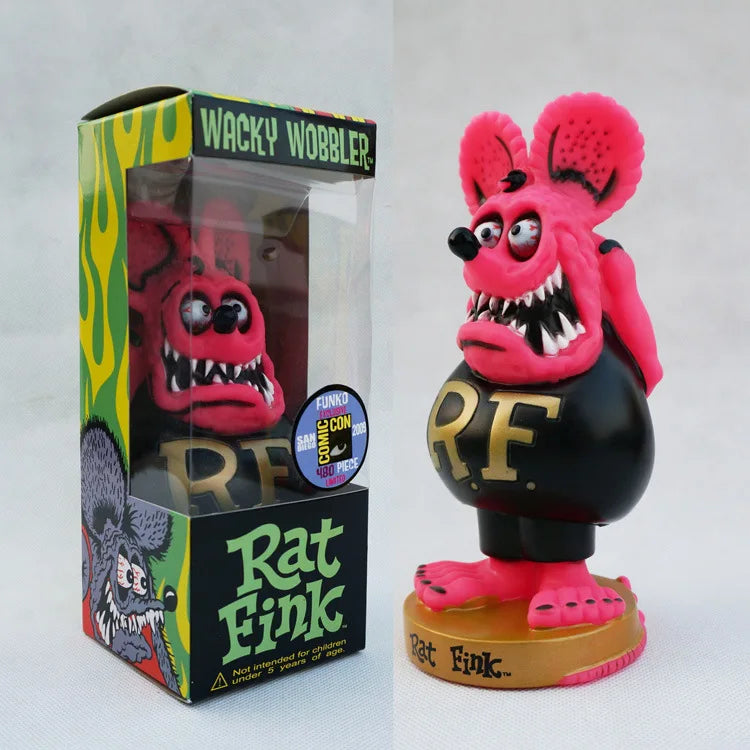 Rat Fink Wacky Wobbler Bobblehead Collectible Figurine for Display