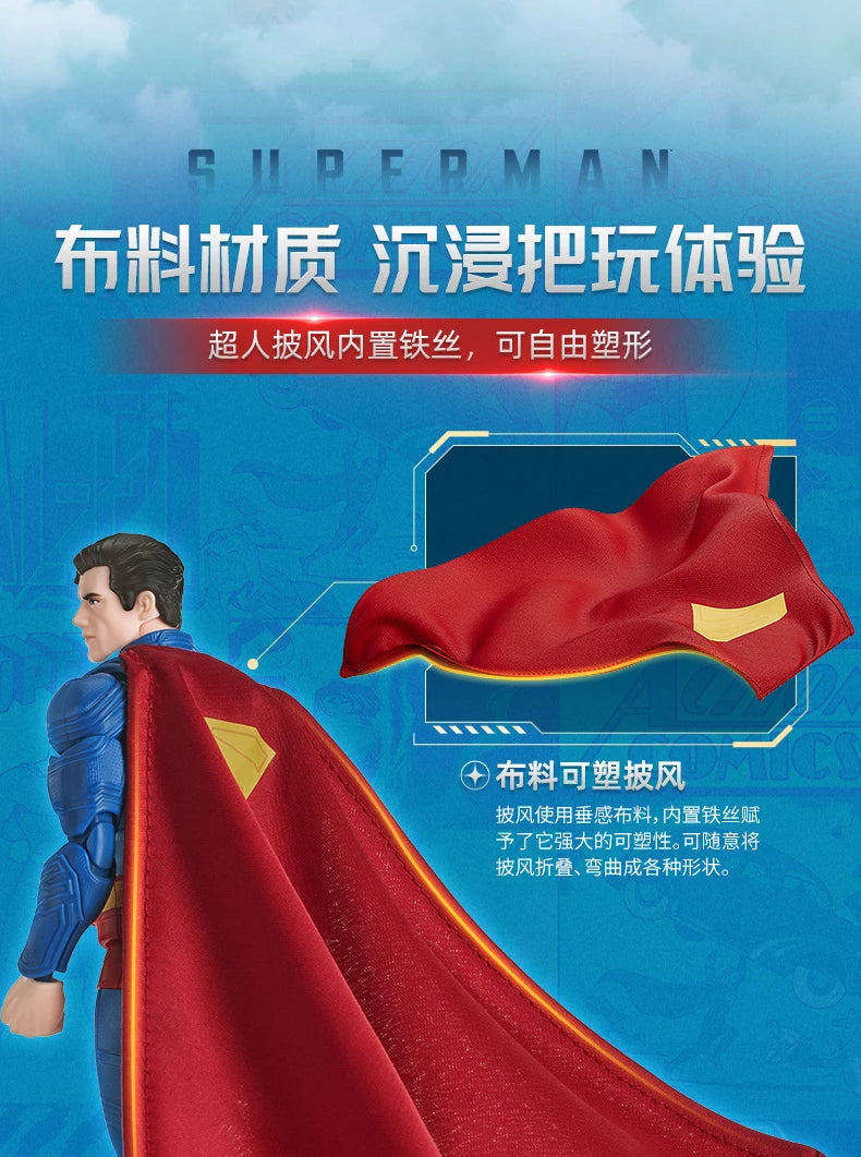 BLOKEES Original Batman Beyond Superman CHAMPION CLASS Gunn DC Justice League Comics Action Figure Assembled Model Toys Gift