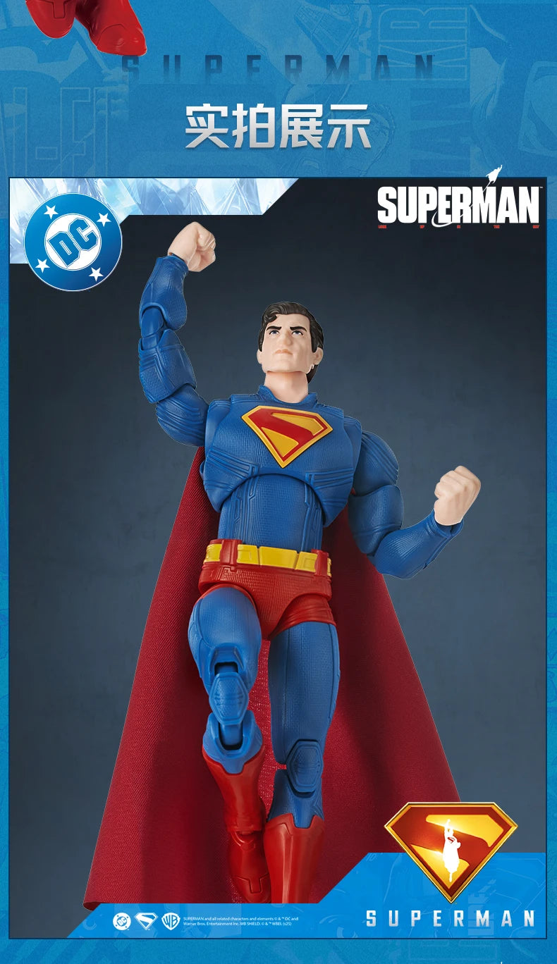 BLOKEES Original Batman Beyond Superman CHAMPION CLASS Gunn DC Justice League Comics Action Figure Assembled Model Toys Gift