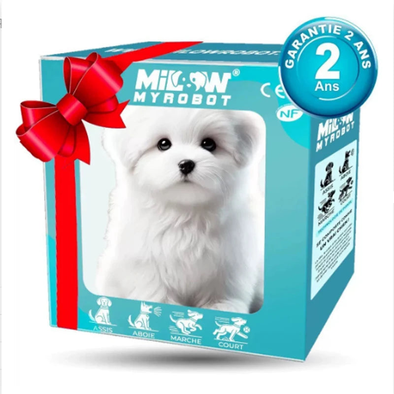 2025 Walking Barking Plush Dog Toy Electric Realistic Pet Puppy w/10 Sounds, Kids Companion Gift forChristmas Age 3+ virtual pet