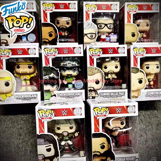 Funko Pop Original WWE Roman Reigns #131 Sean Waltman Roman Reigns #183 Action Figure Toys for Boys Girls Gift Collectible Model