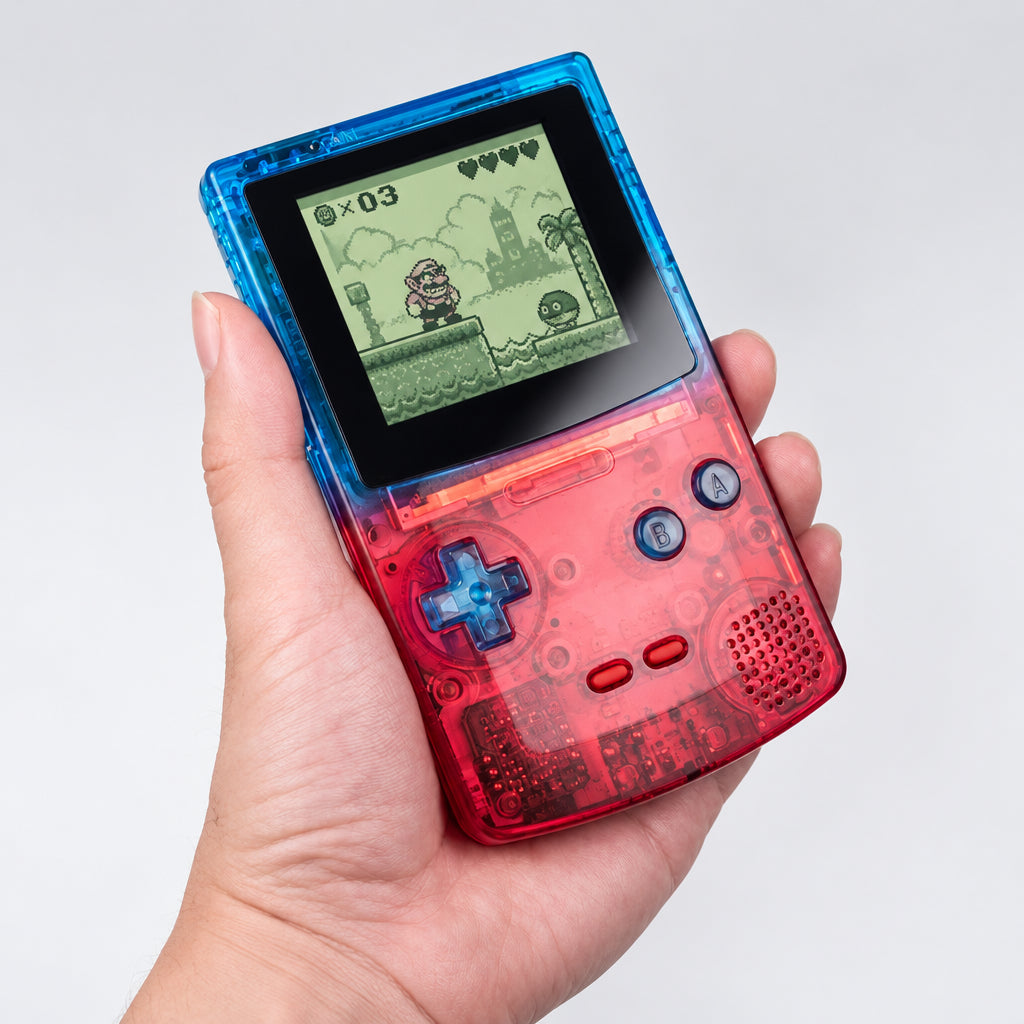 Replacement Housing Shell for Game Boy Color Laminated LCD Builds