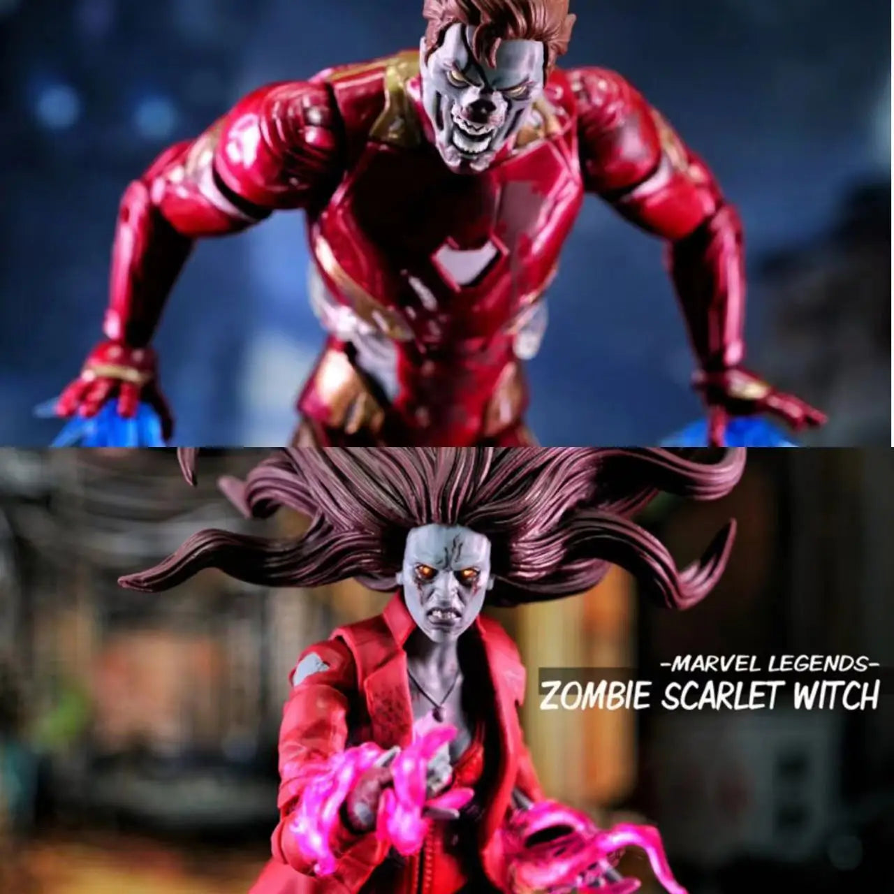6 Inch Marvel Legends What If Zombie Spiderman Captain America Scarlet Witch Ironman Hulk Action Figure Halloween Gift