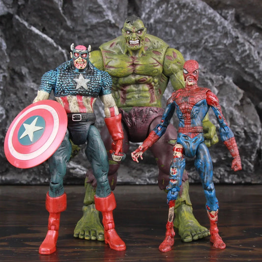 6 Inch Marvel Legends What If Zombie Spiderman Captain America Scarlet Witch Ironman Hulk Action Figure Halloween Gift