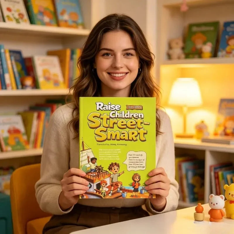Children's Educational Comic Book in English – Paperback