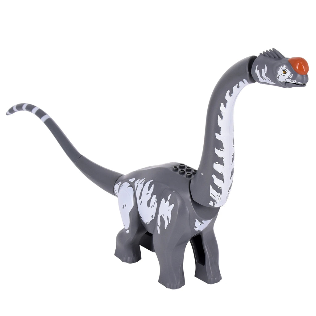 Titanosaurus Building Block Dinosaur Figure with Soft Rubber Design