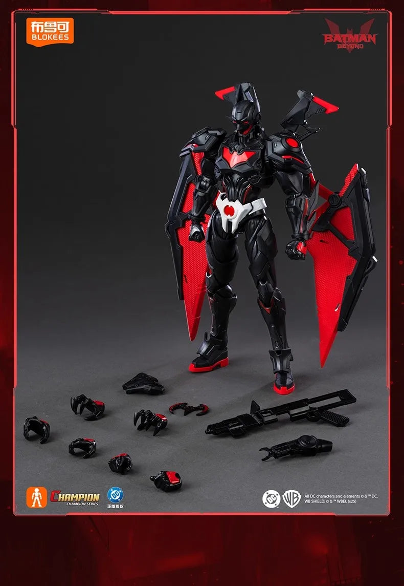 BLOKEES Original Batman Beyond Superman CHAMPION CLASS Gunn DC Justice League Comics Action Figure Assembled Model Toys Gift