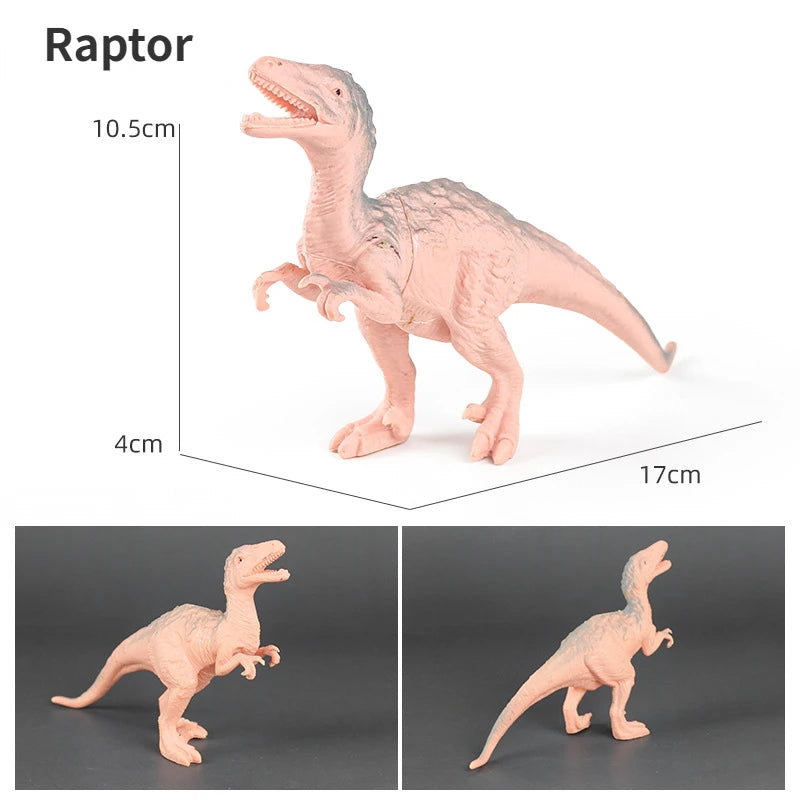 Children Simulated Jurassic World Dinosaur Toys Kids Tyrannosaurus Rex Triceratops Dinosaurs Animal Model Toy Boys Birthday Gift