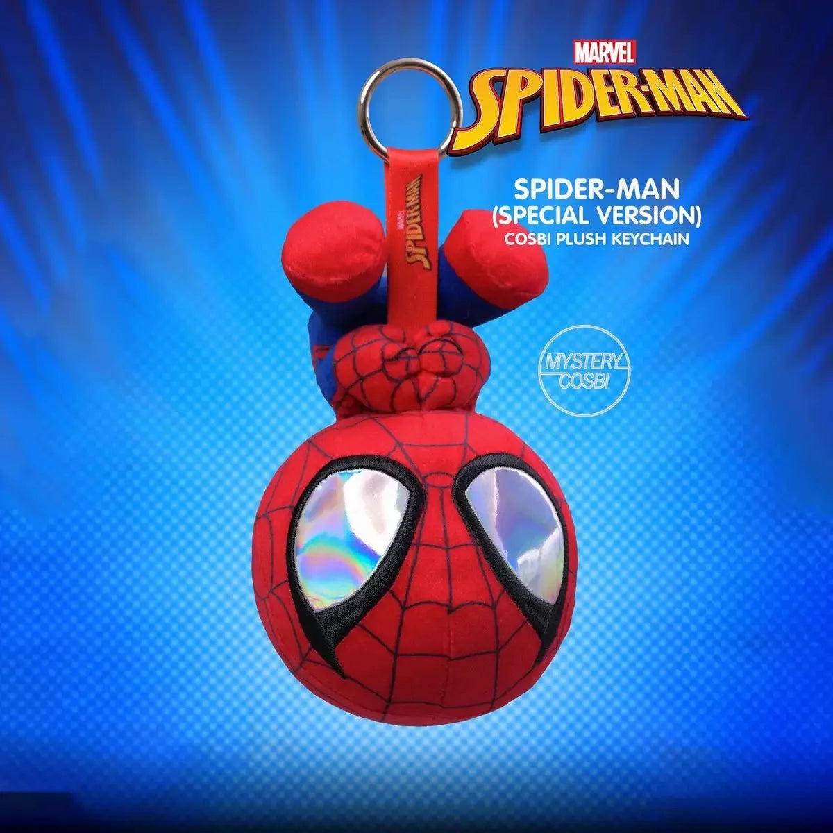 2026 ！！New Original Hot toys Marvel Spider Man Cosbi Blind Box Plush Bag Pendant Kawaii Spider Man Surprise Box Birthday Gift