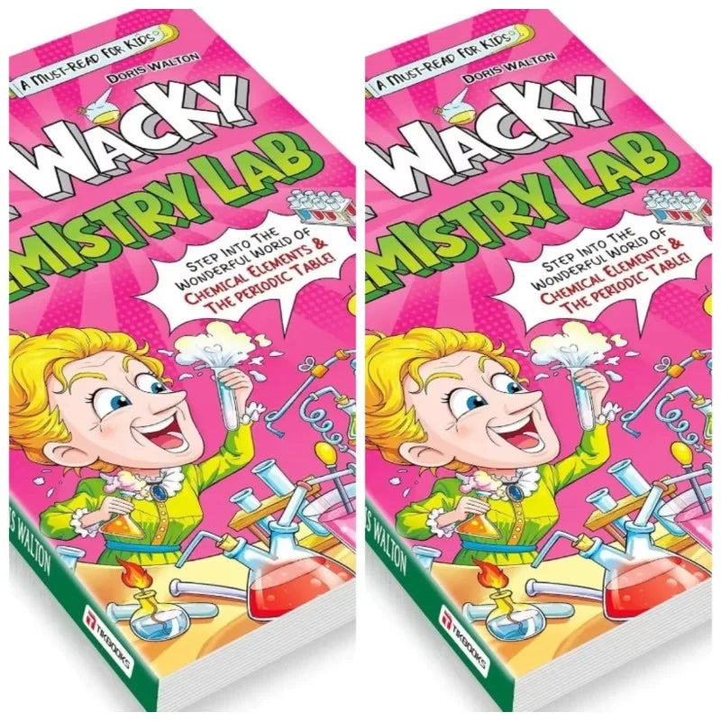 The Wacky Chemistry Lab Comic Book – English Paperback