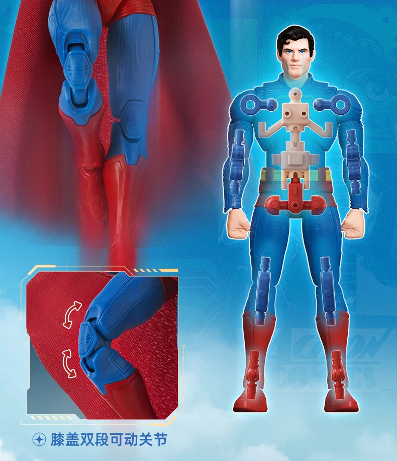 BLOKEES Original Batman Beyond Superman CHAMPION CLASS Gunn DC Justice League Comics Action Figure Assembled Model Toys Gift